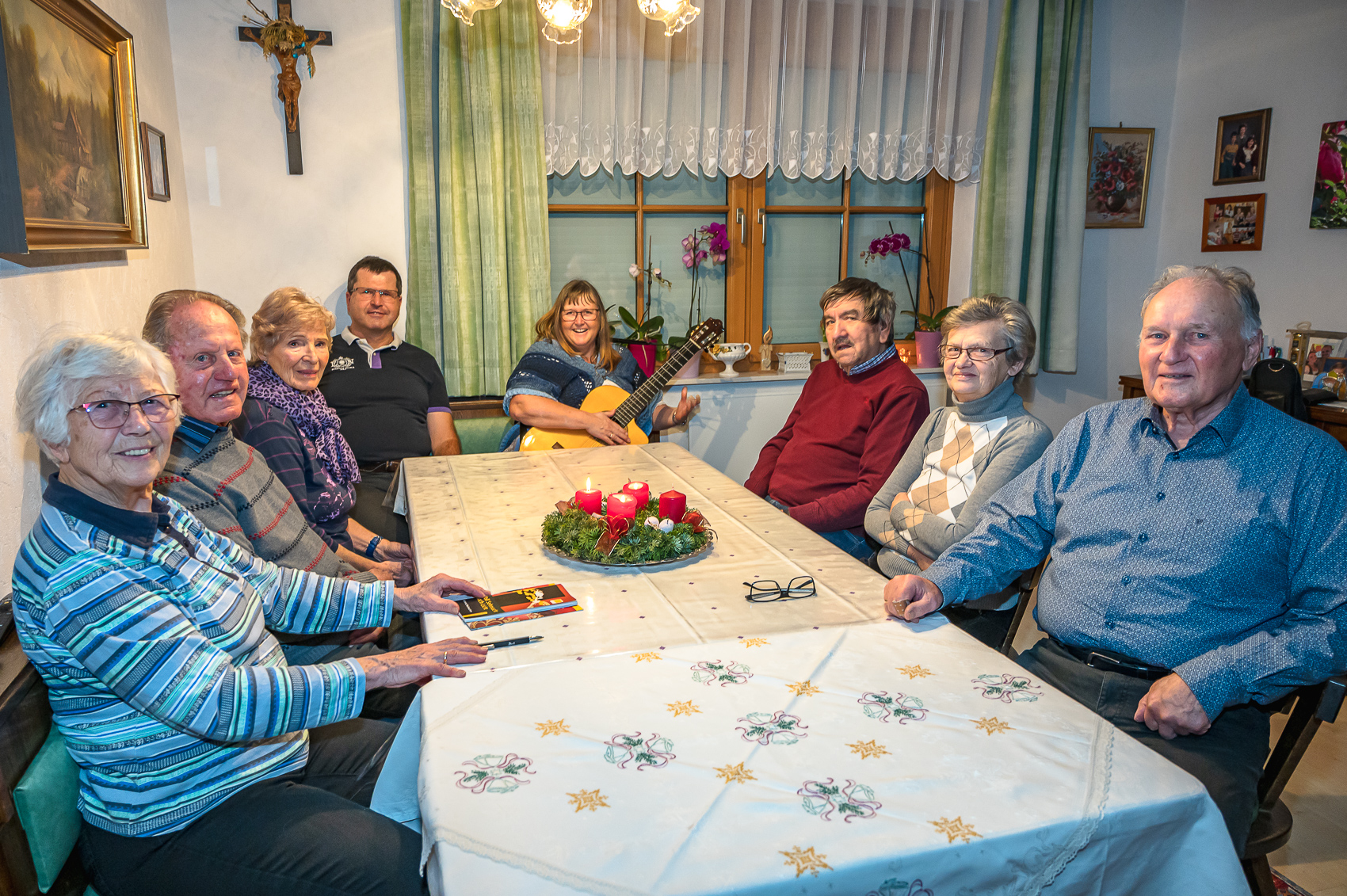 Advent 2024 - Pfarre Katzelsdorf Herbergsuche bei uns daheim - Foto Josef Strassner © 2024